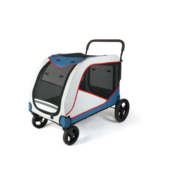 Poloma Large Dog Stroller for Pet Jogger Stroller for 2 Dogs Cats